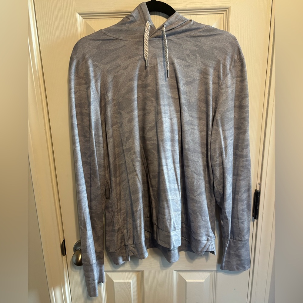 Gray Camouflage Hoodie